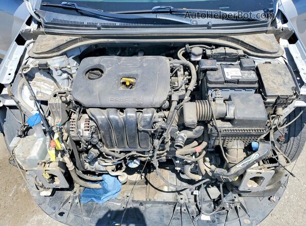 KMHD84LF4LU084382 2020 HYUNDAI ELANTRA Silver Rear interior view