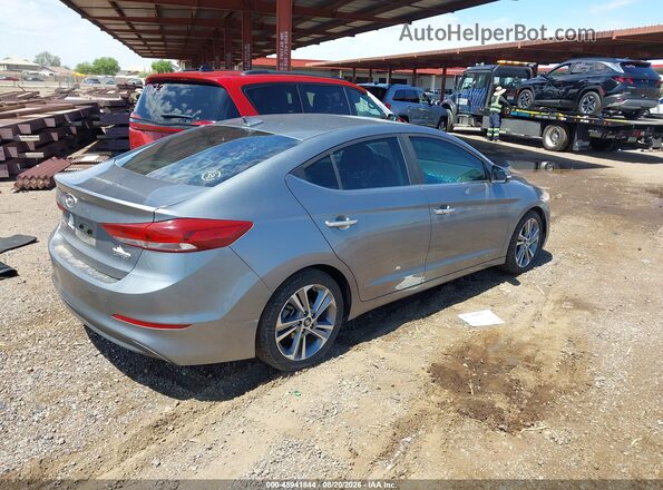 KMHD84LF5HU105263 2017 HYUNDAI ELANTRA Gray Trasero derecho