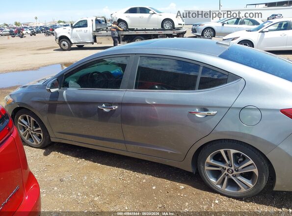 KMHD84LF5HU105263 2017 HYUNDAI ELANTRA Gray Vista interior de 360 grados