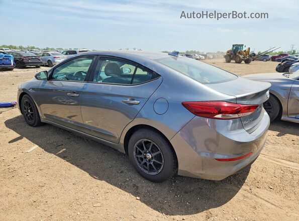 KMHD84LF5HU228321 2017 HYUNDAI ELANTRA Silver Rear left
