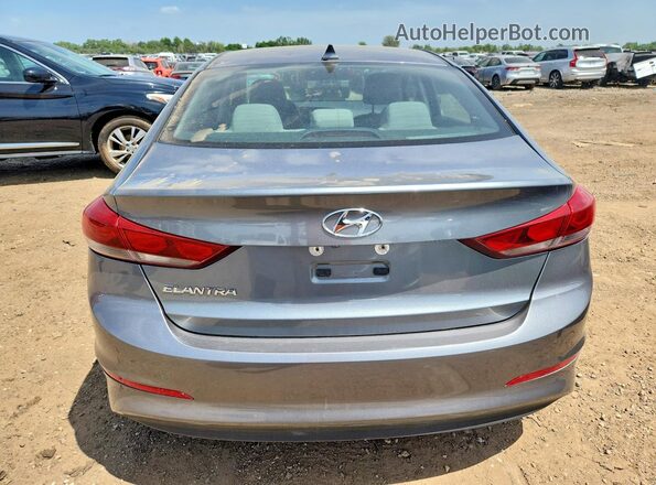 KMHD84LF5HU228321 2017 HYUNDAI ELANTRA Silver Rear view