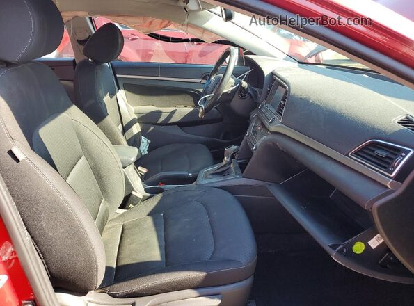 KMHD84LF5HU244762 2017 HYUNDAI ELANTRA Red Սալոնի դիմացի տեսք
