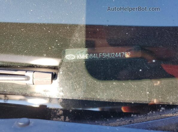 KMHD84LF5HU244762 2017 HYUNDAI ELANTRA Red Շարժիչի բաժամունքի տեսք