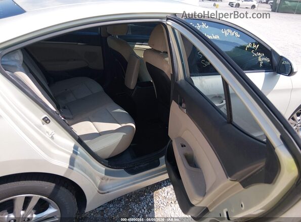 KMHD84LF5HU404686 2017 HYUNDAI ELANTRA Tan Widok naklejki z numerem VIN