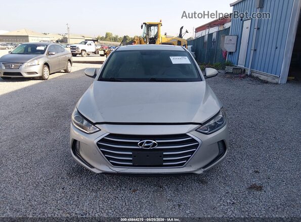 KMHD84LF5HU427577 2017 HYUNDAI ELANTRA Champagne Սարքավորումների վահանակի տեսք