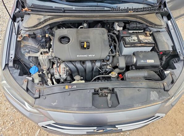 KMHD84LF5JU511503 2018 HYUNDAI ELANTRA Gray Vista interior trasera