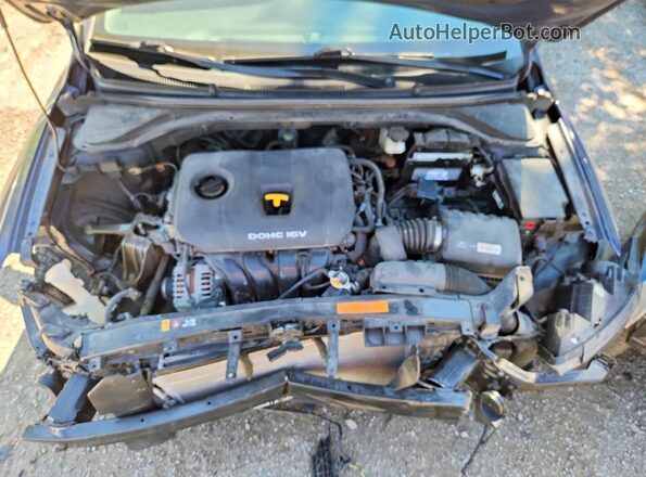 KMHD84LF5JU579963 2018 HYUNDAI ELANTRA Синий Вид задней части салона