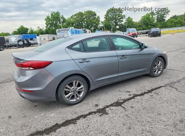 KMHD84LF5JU585567 2018 HYUNDAI ELANTRA Gray Trasero derecho