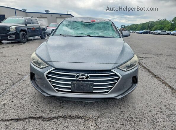 KMHD84LF5JU585567 2018 HYUNDAI ELANTRA Gray Vista frontal
