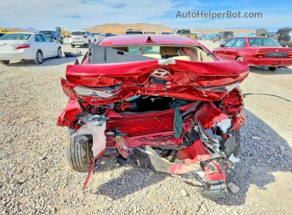 KMHD84LF5JU593281 2018 HYUNDAI ELANTRA Красный Вид сзади