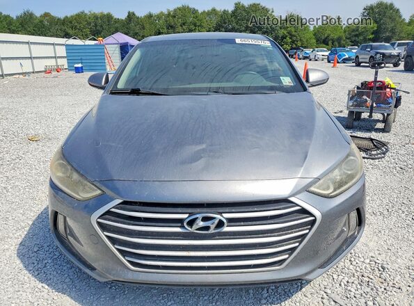 KMHD84LF5JU629695 2018 HYUNDAI ELANTRA Gray Սարքավորումների վահանակի տեսք