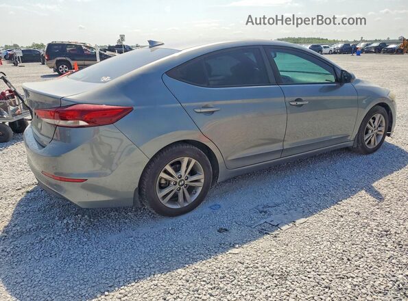 KMHD84LF5JU629695 2018 HYUNDAI ELANTRA Gray Դիմացի տեսք