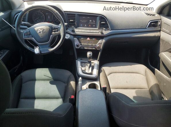 KMHD84LF5JU629695 2018 HYUNDAI ELANTRA Gray 