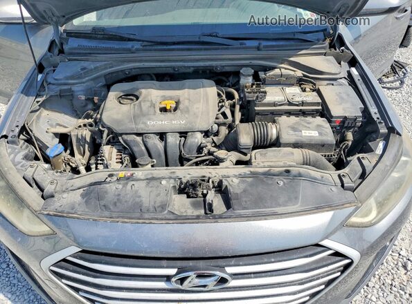 KMHD84LF5JU629695 2018 HYUNDAI ELANTRA Gray 