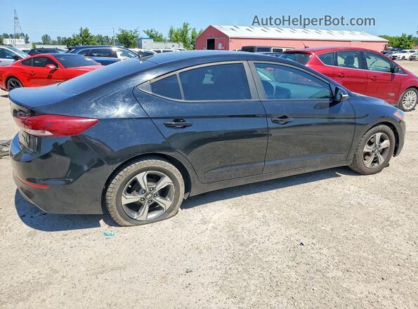 KMHD84LF5JU696233 2018 HYUNDAI ELANTRA Black Rear right