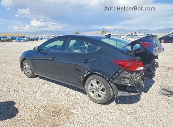 KMHD84LF5KU730348 2019 HYUNDAI ELANTRA Black Rear left