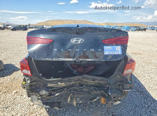KMHD84LF5KU730348 2019 HYUNDAI ELANTRA Black Rear view