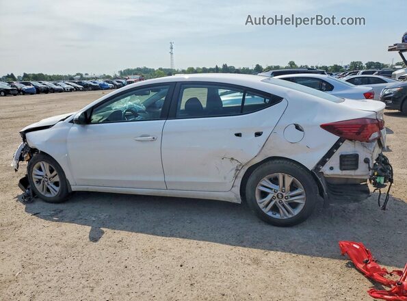KMHD84LF5KU756206 2019 HYUNDAI ELANTRA Белый Задняя левая четверть