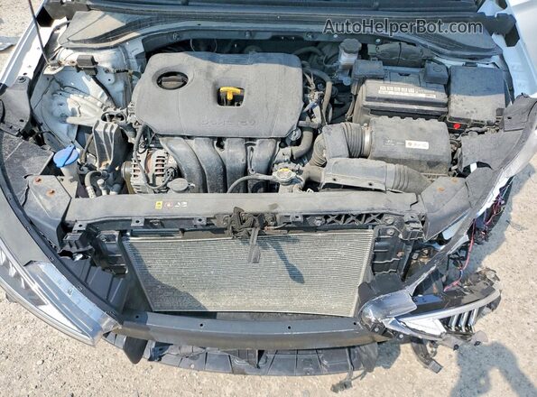 KMHD84LF5KU756206 2019 HYUNDAI ELANTRA Белый Вид задней части салона