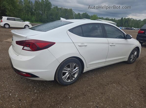 KMHD84LF5KU768422 2019 HYUNDAI ELANTRA White Հետևի աջ