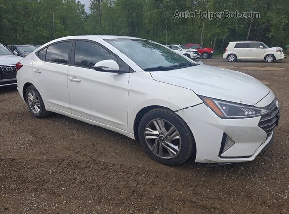 KMHD84LF5KU768422 2019 HYUNDAI ELANTRA White Առջևի աջ