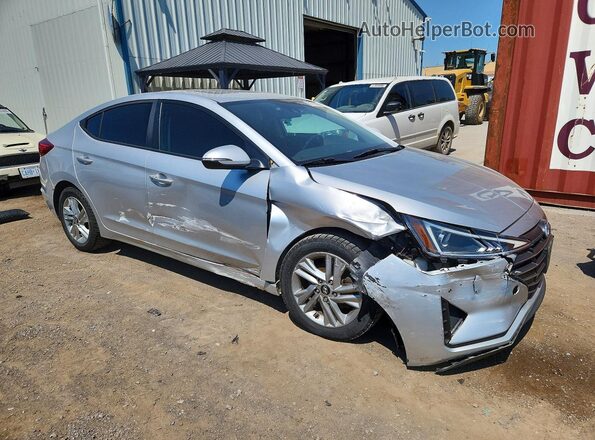KMHD84LF5KU774379 2019 HYUNDAI ELANTRA Silver Przód prawy