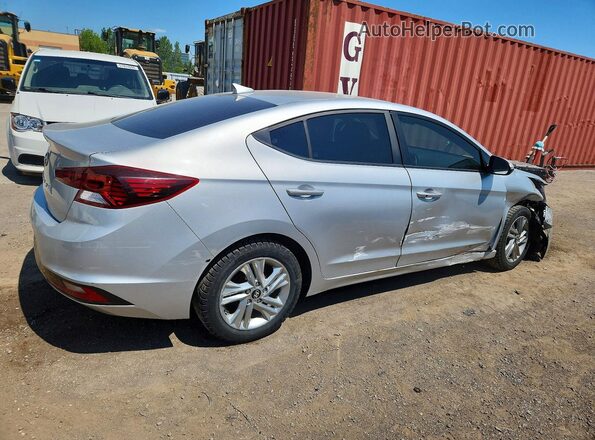 KMHD84LF5KU774379 2019 HYUNDAI ELANTRA Silver Tył prawy