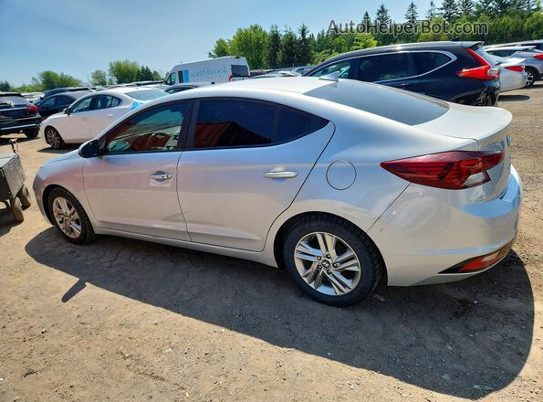 KMHD84LF5KU774379 2019 HYUNDAI ELANTRA Silver Tył lewy