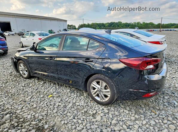 KMHD84LF5KU789383 2019 HYUNDAI ELANTRA Black Rear left