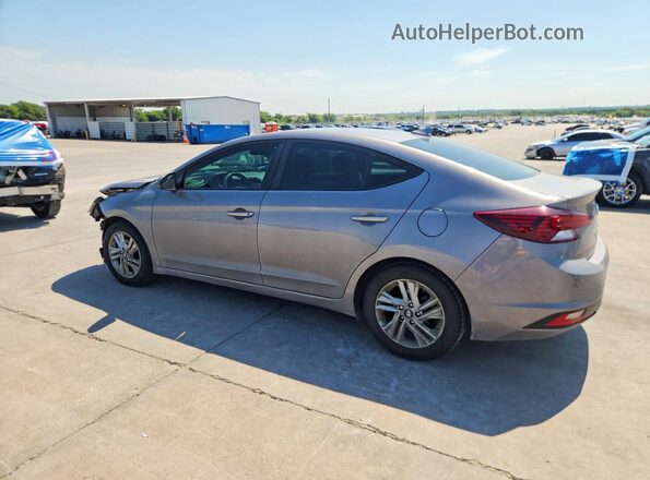KMHD84LF5LU014664 2020 HYUNDAI ELANTRA Gray უკანა მარცხენა