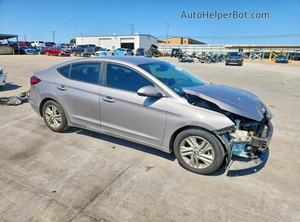 KMHD84LF5LU014664 2020 HYUNDAI ELANTRA Gray წინა მარჯვენა