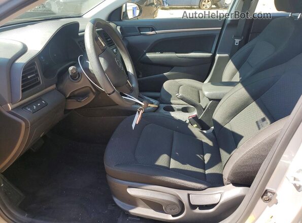 KMHD84LF5LU065758 2020 HYUNDAI ELANTRA Silver Вид салону спереду