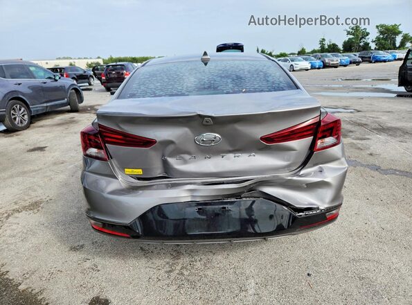 KMHD84LF5LU075304 2020 HYUNDAI ELANTRA Серый Вид сзади