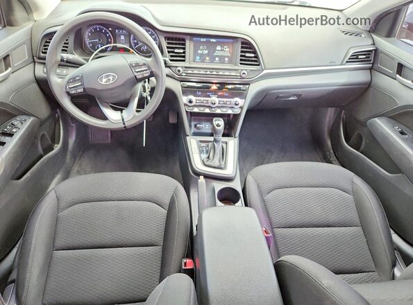 KMHD84LF5LU075304 2020 HYUNDAI ELANTRA Серый Вид панели приборов