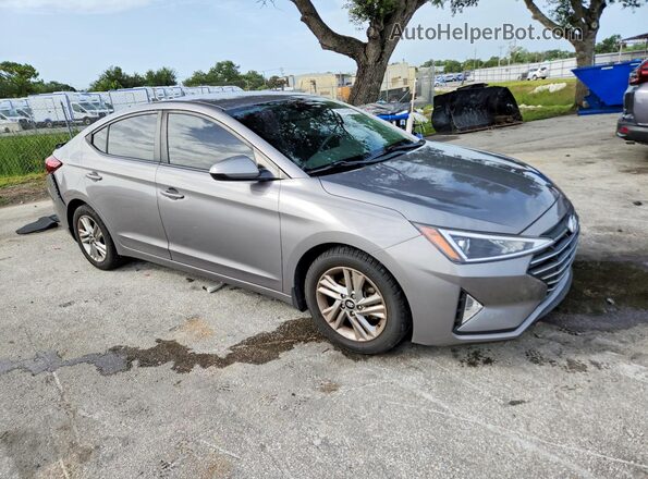 KMHD84LF5LU075304 2020 HYUNDAI ELANTRA Серый Передняя правая четверть