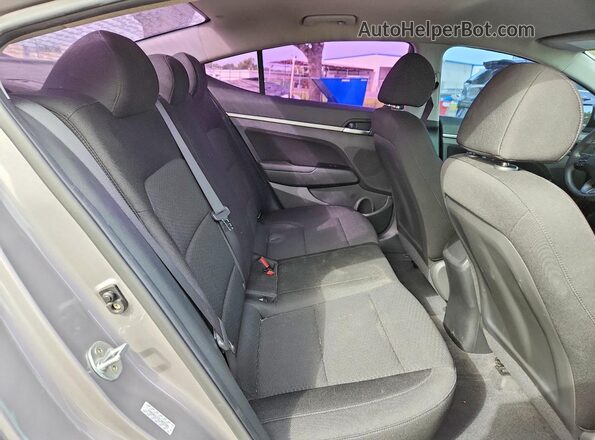 KMHD84LF5LU075304 2020 HYUNDAI ELANTRA Серый Вид задних сидений