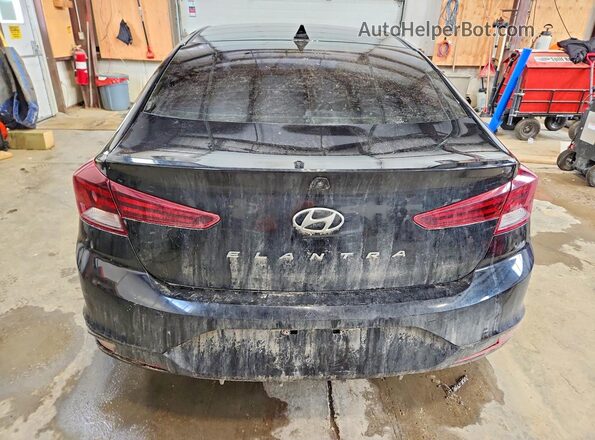 KMHD84LF5LU931555 2020 HYUNDAI ELANTRA Black უკანა ხედი