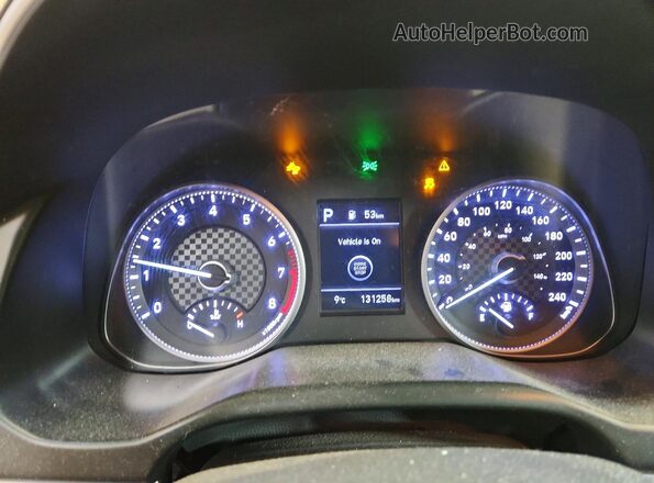 KMHD84LF5LU931555 2020 HYUNDAI ELANTRA Black ხელსაწყოთა პანელის ხედი