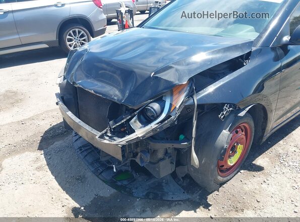KMHD84LF6HU073956 2017 HYUNDAI ELANTRA Black Widok z przodu