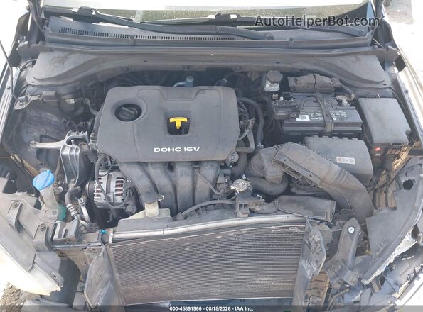 KMHD84LF6HU073956 2017 HYUNDAI ELANTRA Black Widok z tyłu