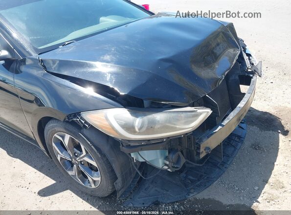 KMHD84LF6HU073956 2017 HYUNDAI ELANTRA Black 