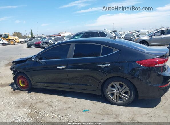 KMHD84LF6HU073956 2017 HYUNDAI ELANTRA Black 