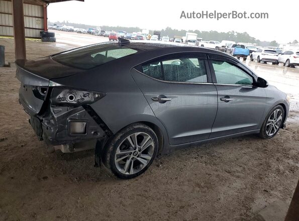 KMHD84LF6HU128017 2017 HYUNDAI ELANTRA Gray უკანა მარჯვენა