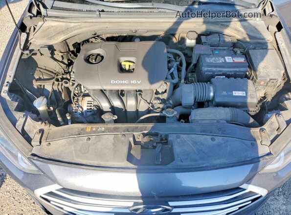 KMHD84LF6HU268505 2017 HYUNDAI ELANTRA Gray Vista interior trasera