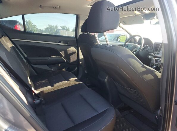 KMHD84LF6HU268505 2017 HYUNDAI ELANTRA Gray Vista de los asientos traseros