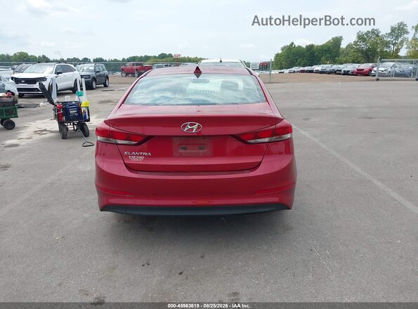 KMHD84LF6JU472694 2018 HYUNDAI ELANTRA Red 