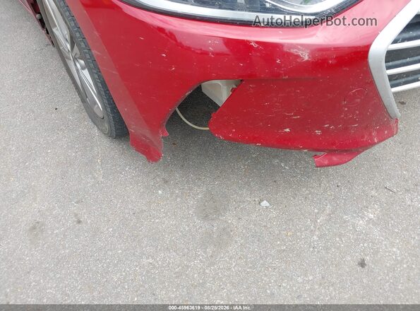 KMHD84LF6JU472694 2018 HYUNDAI ELANTRA Red 