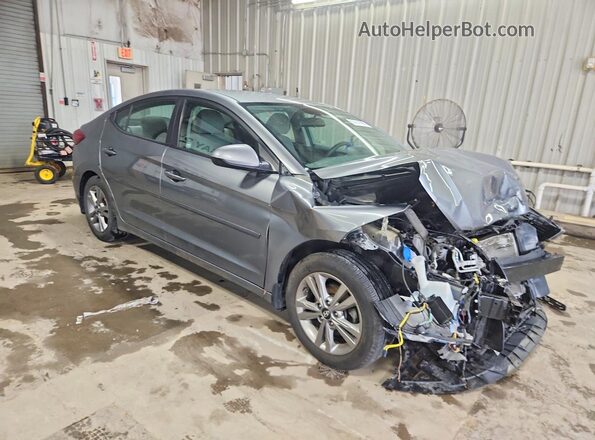 KMHD84LF6JU496932 2018 HYUNDAI ELANTRA Silver Առջևի աջ