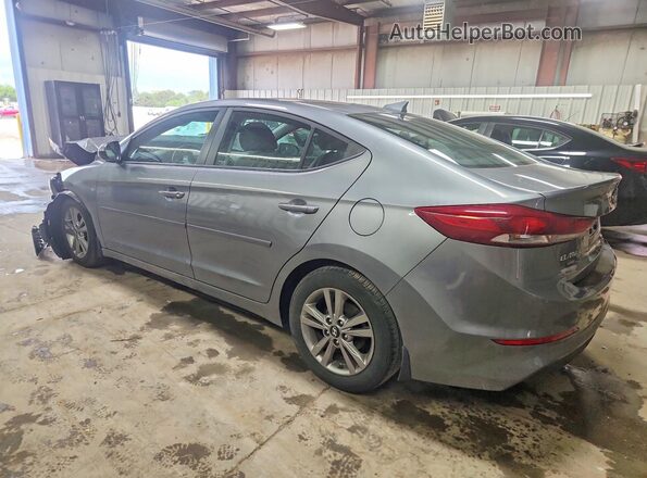 KMHD84LF6JU496932 2018 HYUNDAI ELANTRA Silver Հետևի ձախ