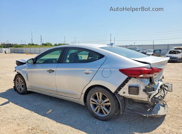 KMHD84LF6JU519271 2018 HYUNDAI ELANTRA Silver უკანა მარცხენა